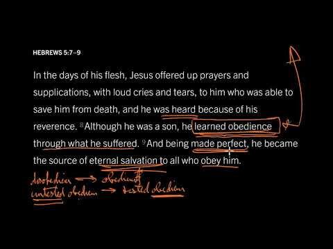 Hebrews 5:7—9 // How Did Jesus “Learn” Obedience?