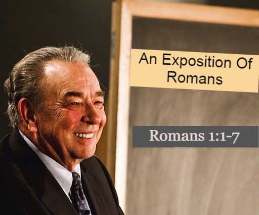 The Book Of Romans Line By Line E1: Romans 1:1-7 | Courtesy Of DR RC Sproul