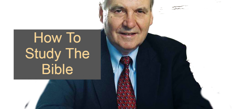How To Correctly Study And Interpret The Bible By Dr. Norman Geisler