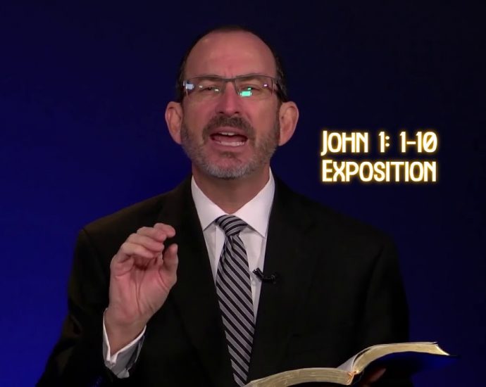 john 1 1 to 10 exposition in the beginning was the word 1