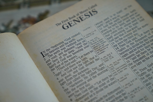 Genesis 1:1-5 line by line